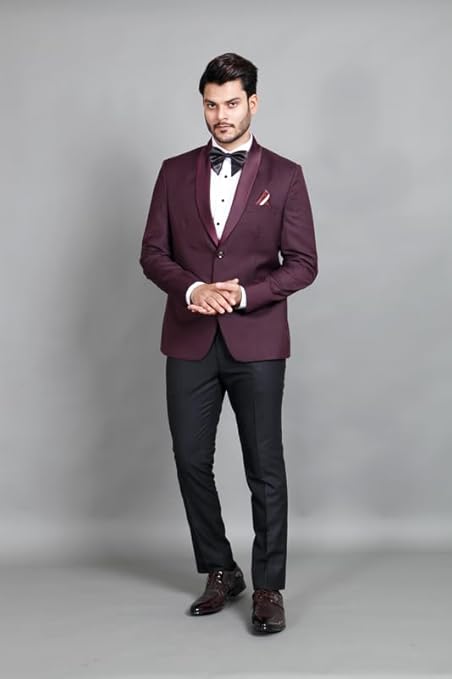 Wine Shawl Lapel Blazer Tuxedo/Blazer for Men