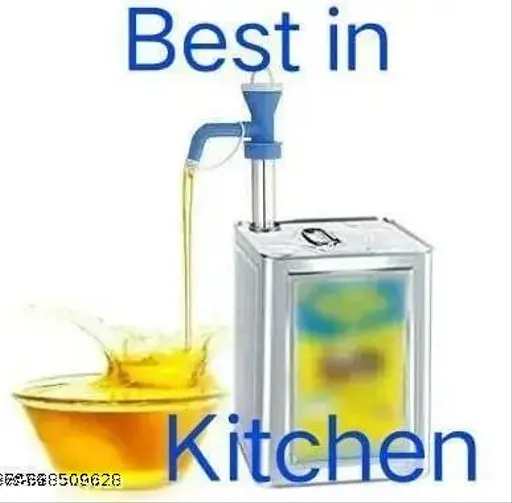 15000 ml Cooking Oil Dispenser/FOR 15L TEEN CANE/OIL PUMP STEEL/ (Pack of 1)