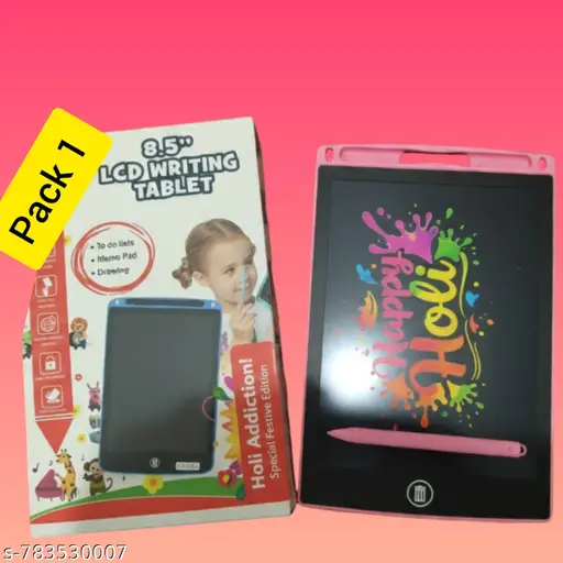 8.5 Inch LCD Writing Pads | Reusable Digital Tablets | Color As Per Stock