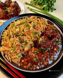 Veg Noodles & Veg Manchurian